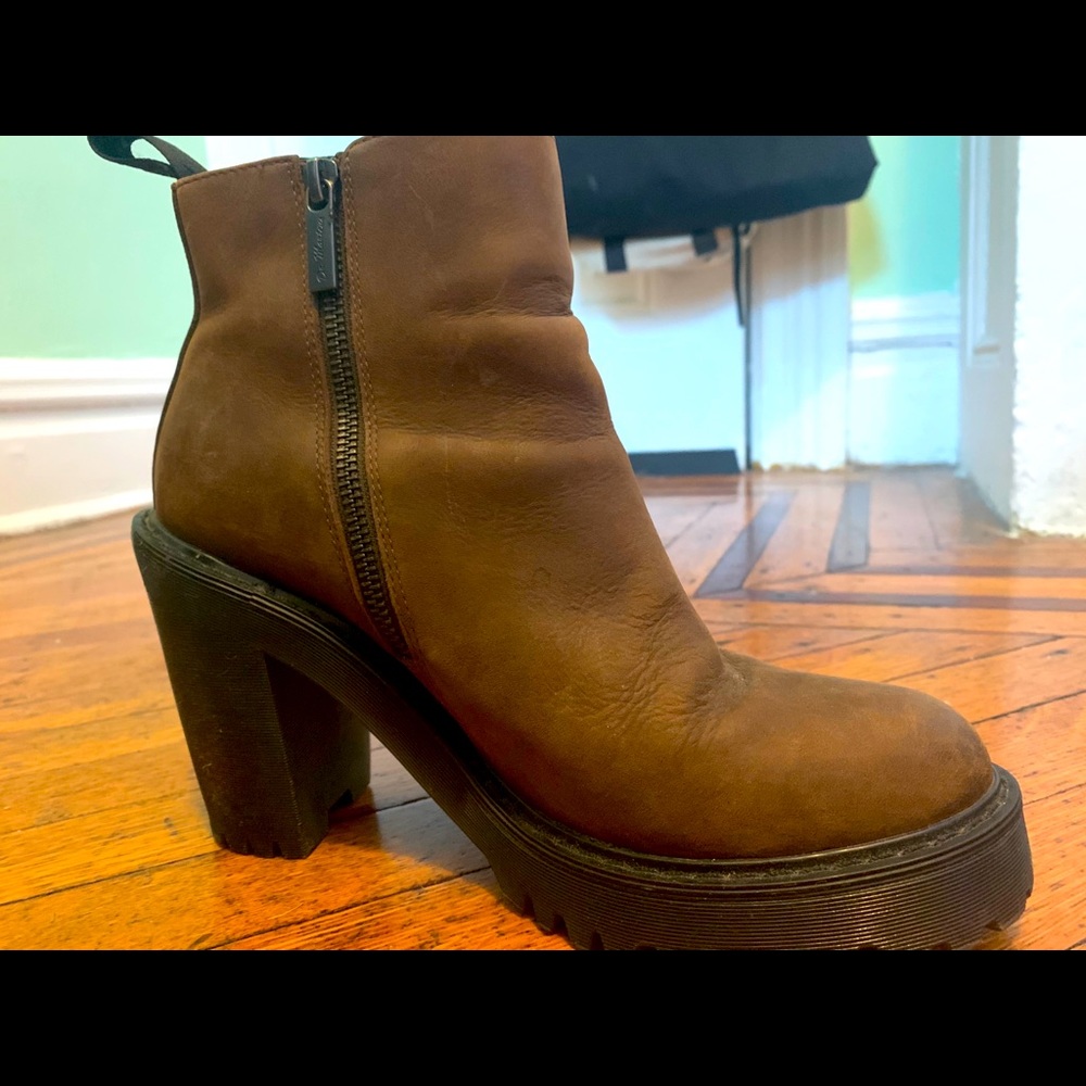 Dr. Martens Vintage Platform Heeled Fall Boots